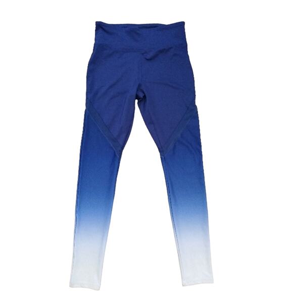 [B7] Forever 21 Royal Blue Ombre Leggings, Size Medium - Picture 1 of 3